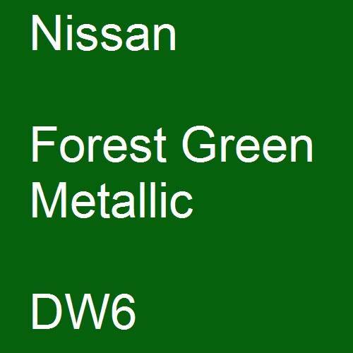 Nissan, Forest Green Metallic, DW6.